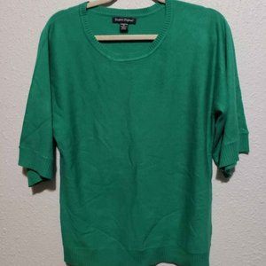 Designer Originals Luxelon XL green Womens Sweather